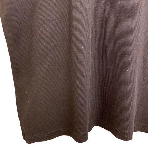 Talbots Black Modern Polo with Mandarin Collar and Rhinestone Buttons‎ Sz XL - Picture 11 of 16